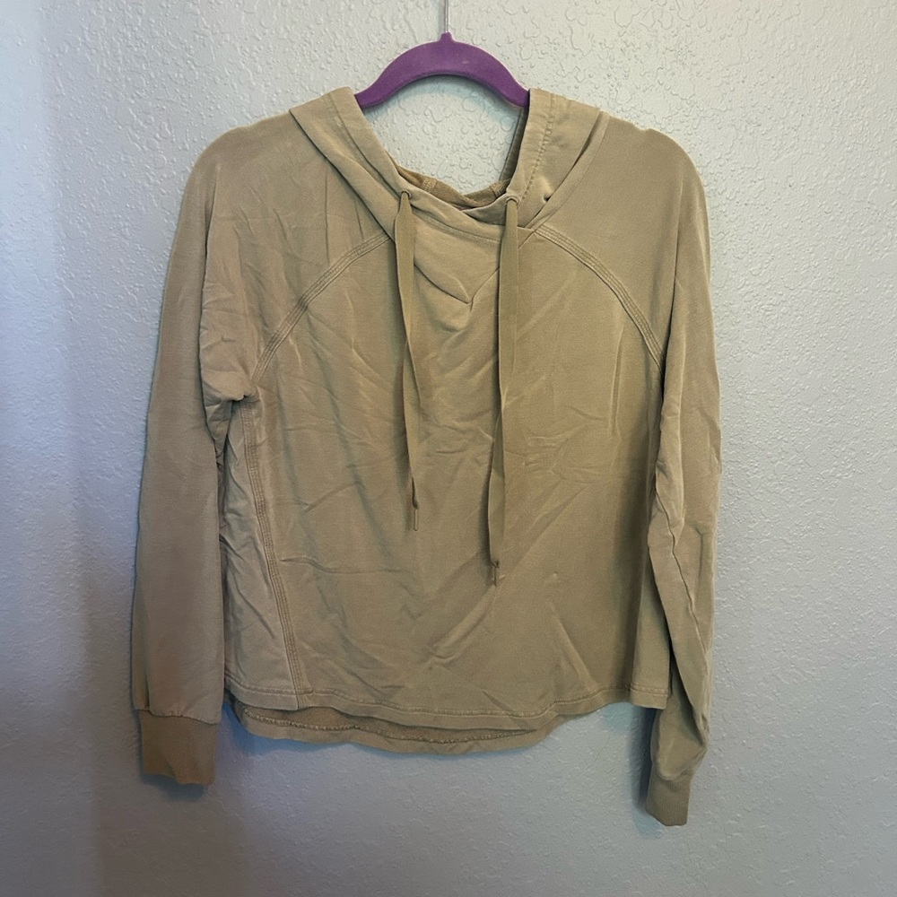 Athleta hoodie olive green